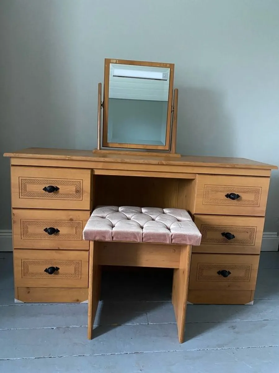 Solid Wood Dressing Table - Image 2