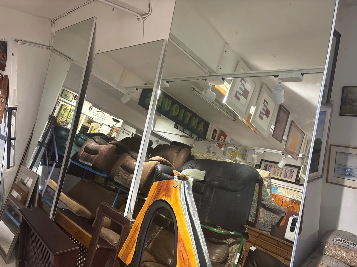 Large 8 foot mirrors - Image 1