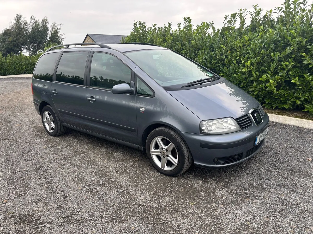 2011 SEAT ALHAMBRA ECO 2LT NCT AND TAXED - Image 1