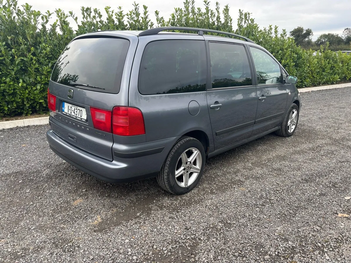 2011 SEAT ALHAMBRA ECO 2LT NCT AND TAXED - Image 3