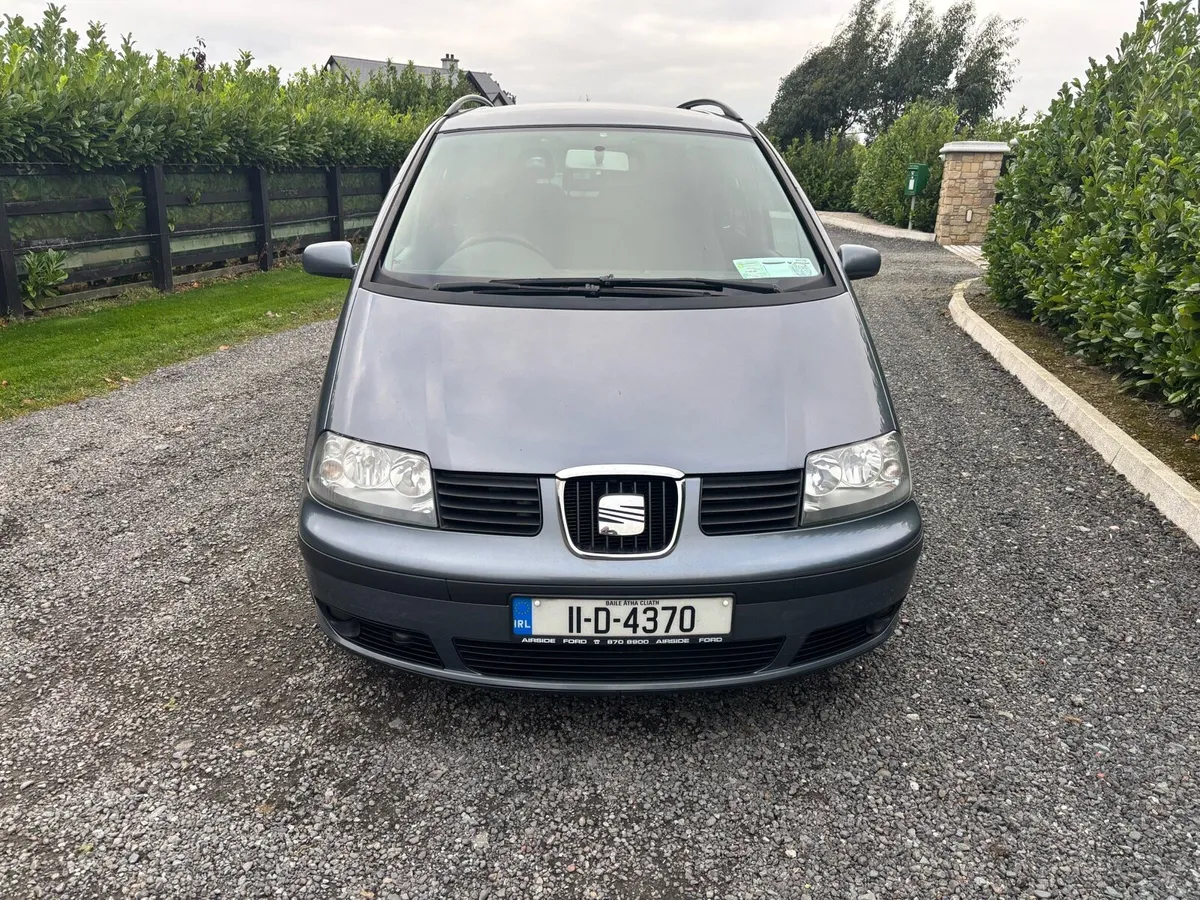 2011 SEAT ALHAMBRA ECO 2LT NCT AND TAXED - Image 4