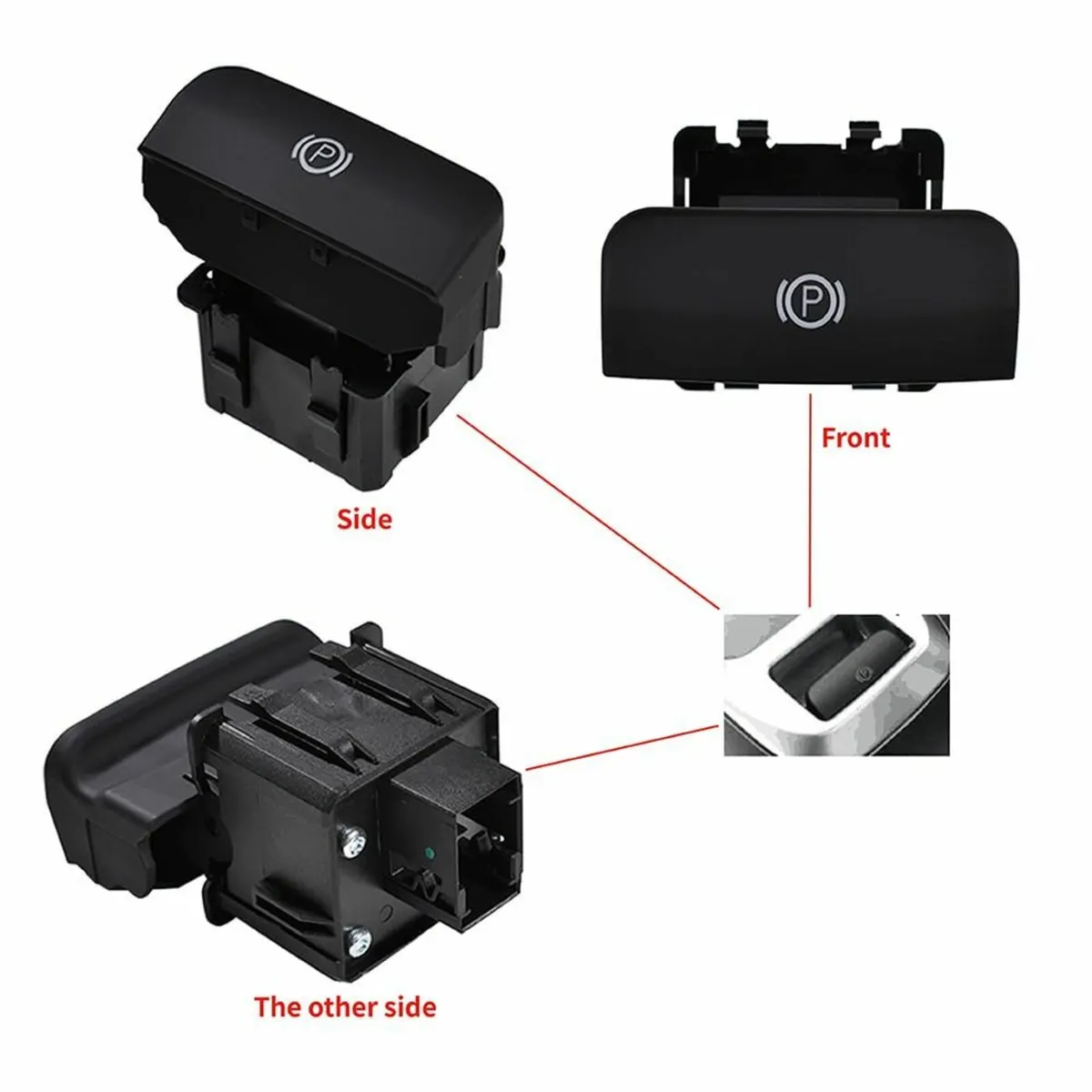 CITROEN/PEUGEOT Handbrake Button Electric Switch E