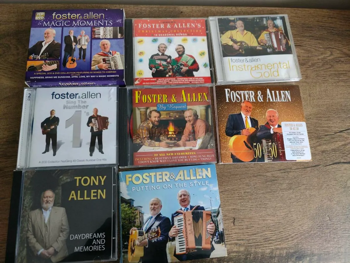 Foster and Allen CD bundle