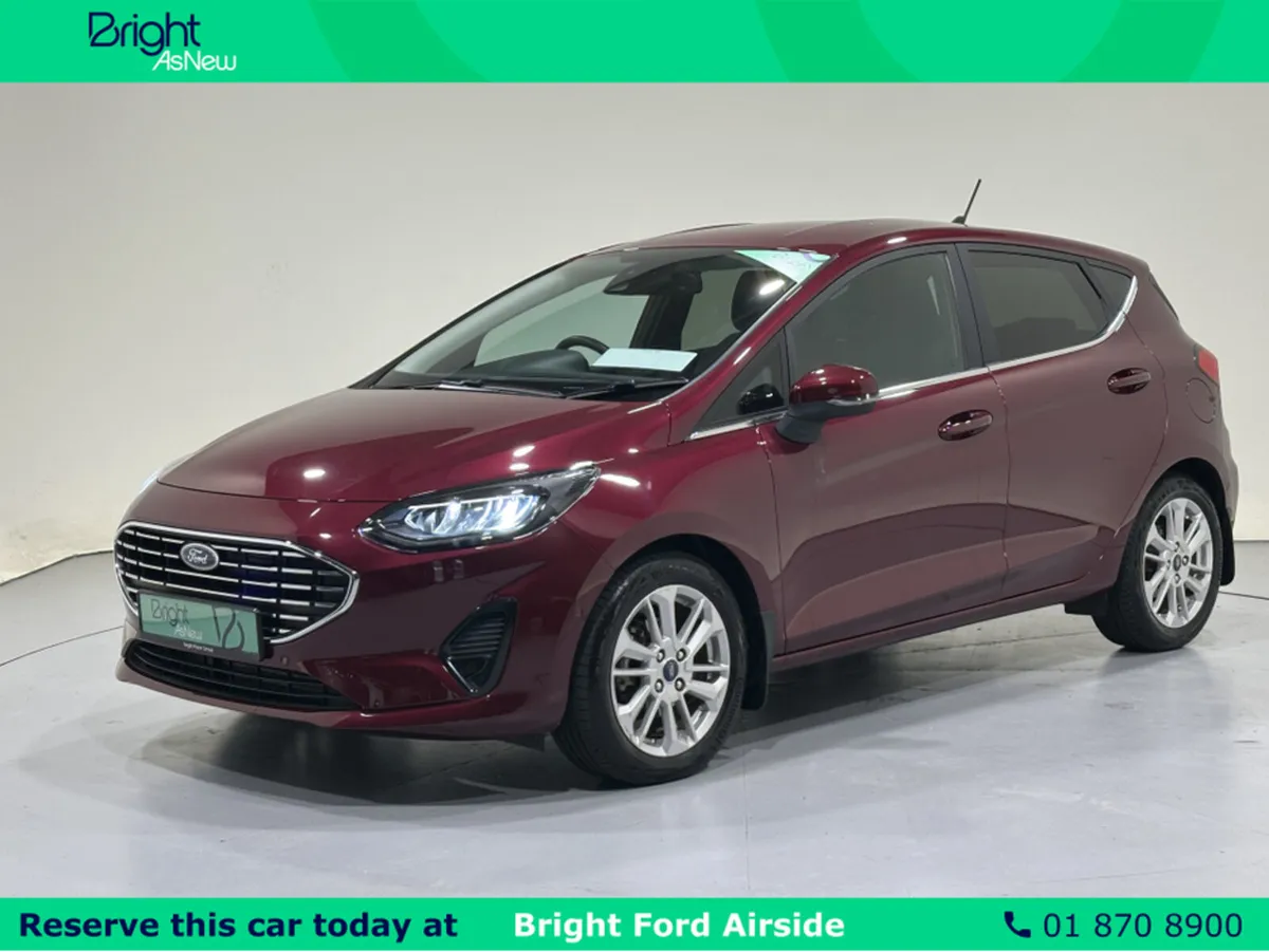 Ford Fiesta TITANIUM 1.0T 125 MHEV DC7 4DR-PLEASE - Image 4