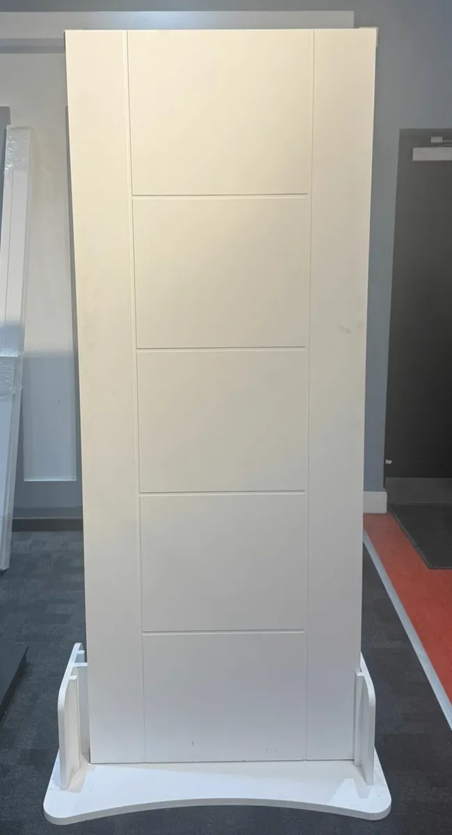 White Primed Internal Doors – Only €48 Each! - Image 1