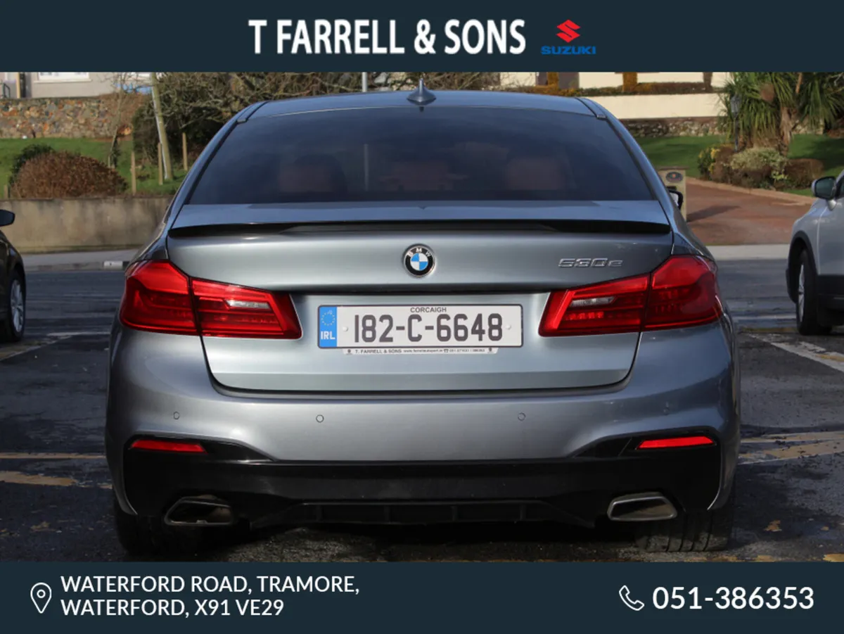 BMW 5-Series 530E M SPORT 4DR AUTO *Light Interior - Image 3