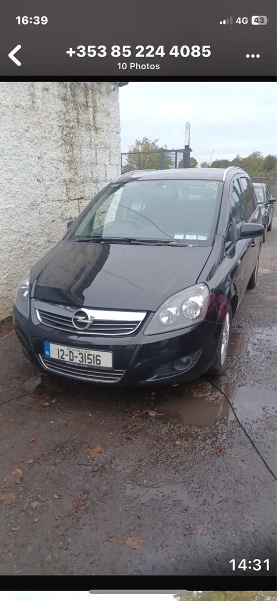 Opel safira 2012 7 seater. - Image 1