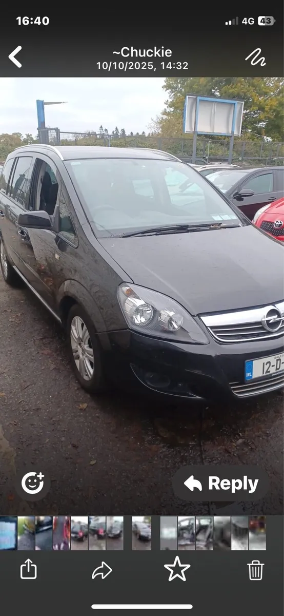 Opel safira 2012 7 seater. - Image 3