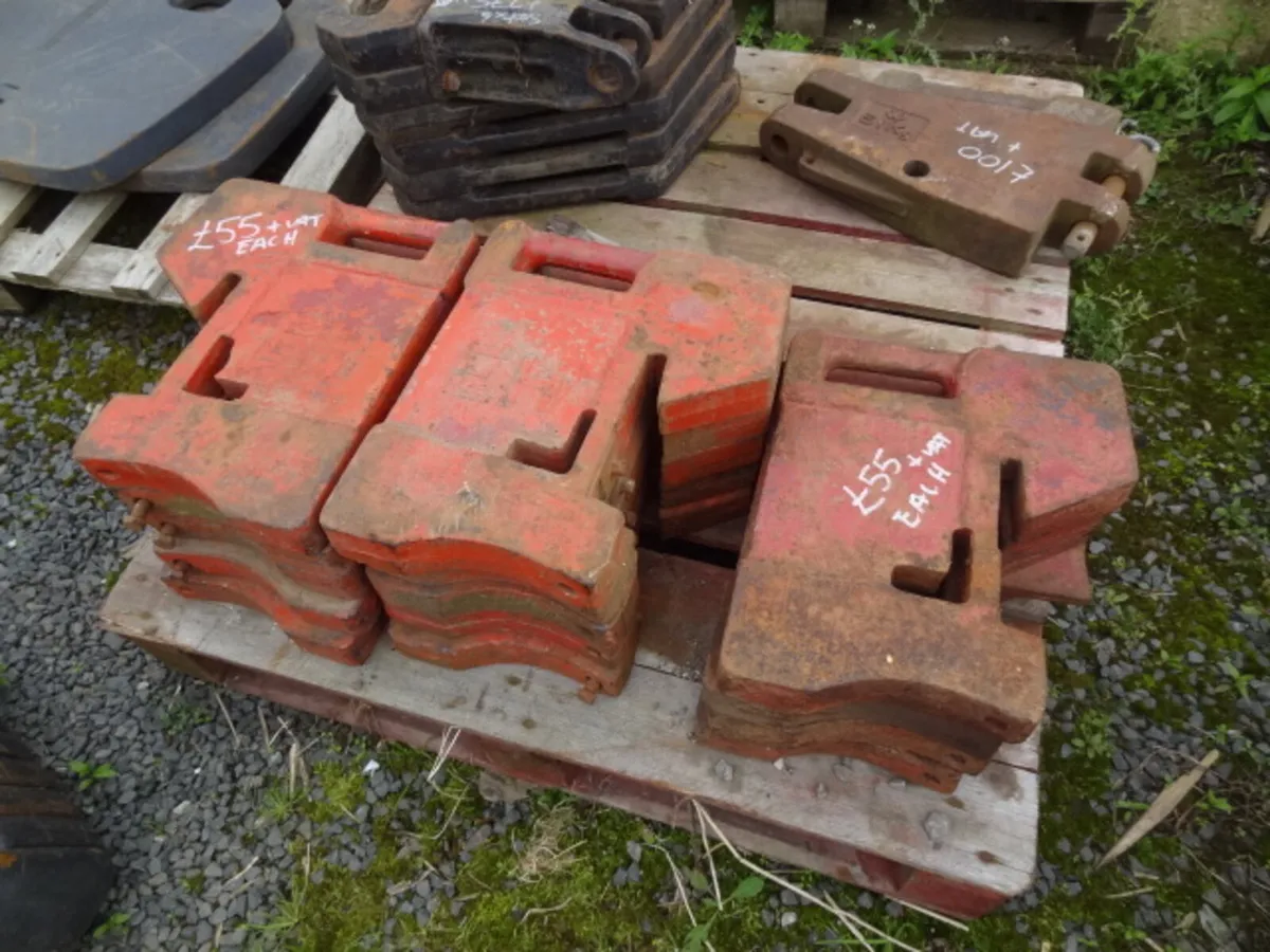 Case International IH Tractor Suitcase Weights - Image 1