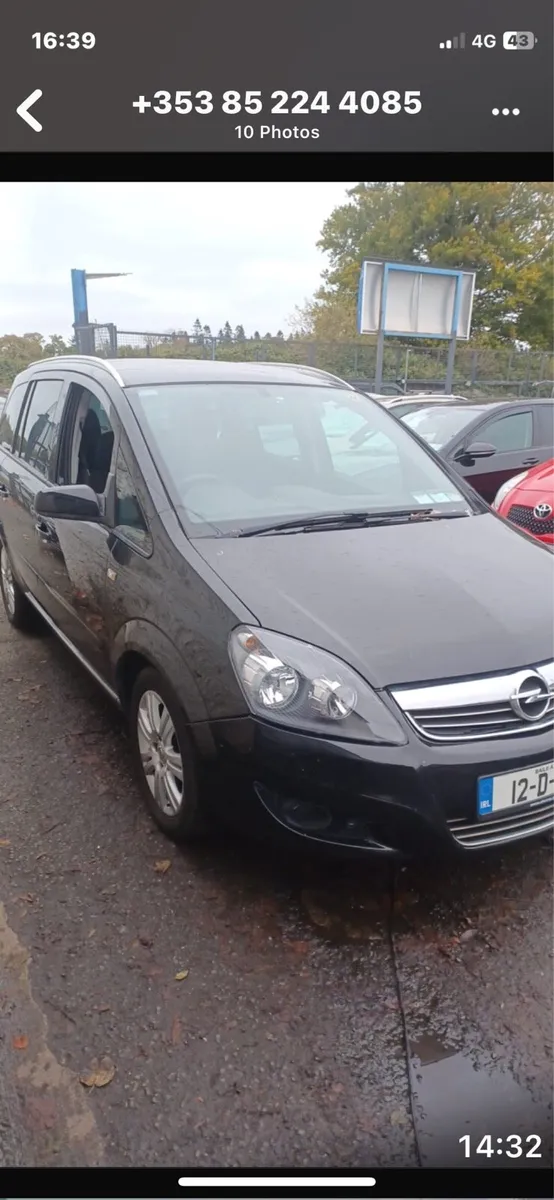 Opel zafira 2012 7 seater - Image 1
