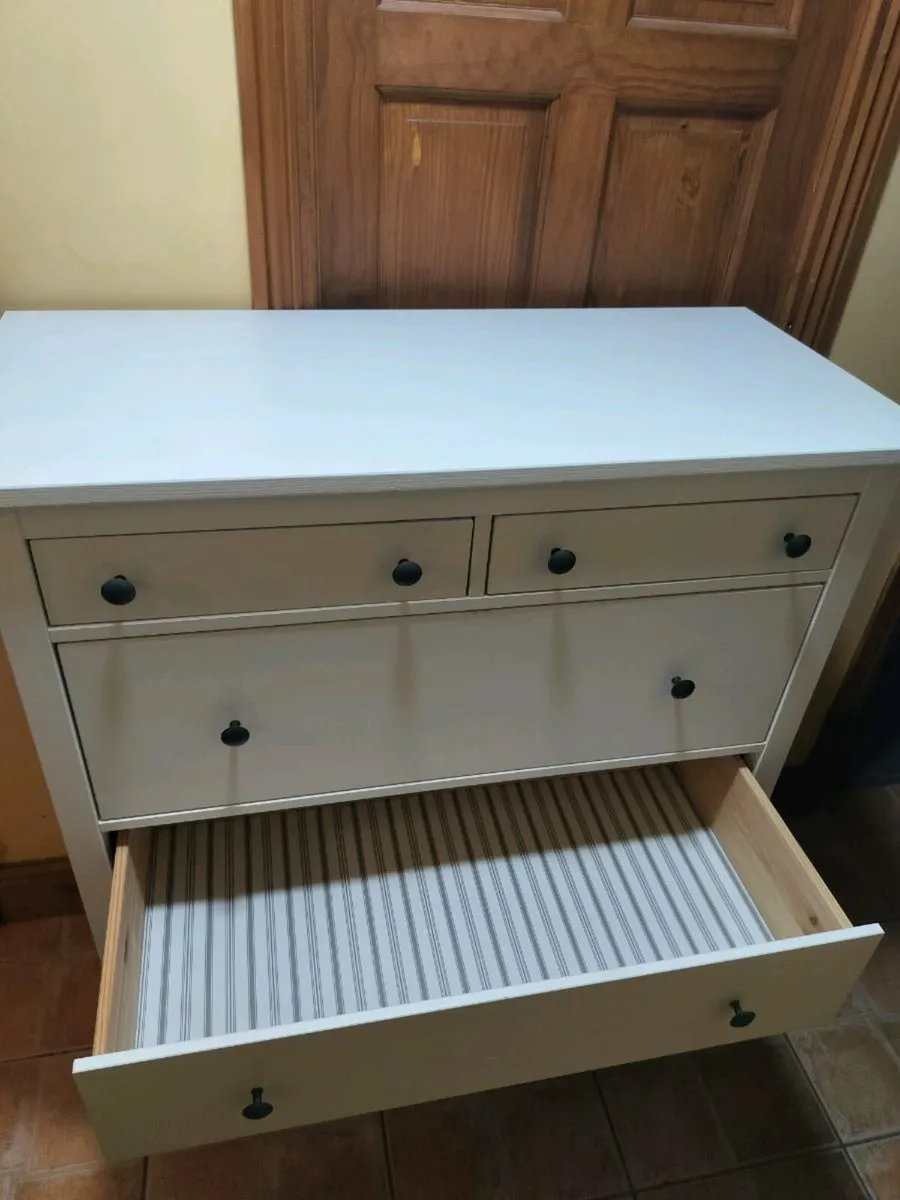 Chest of 6 drawers Hemnes white - Image 4