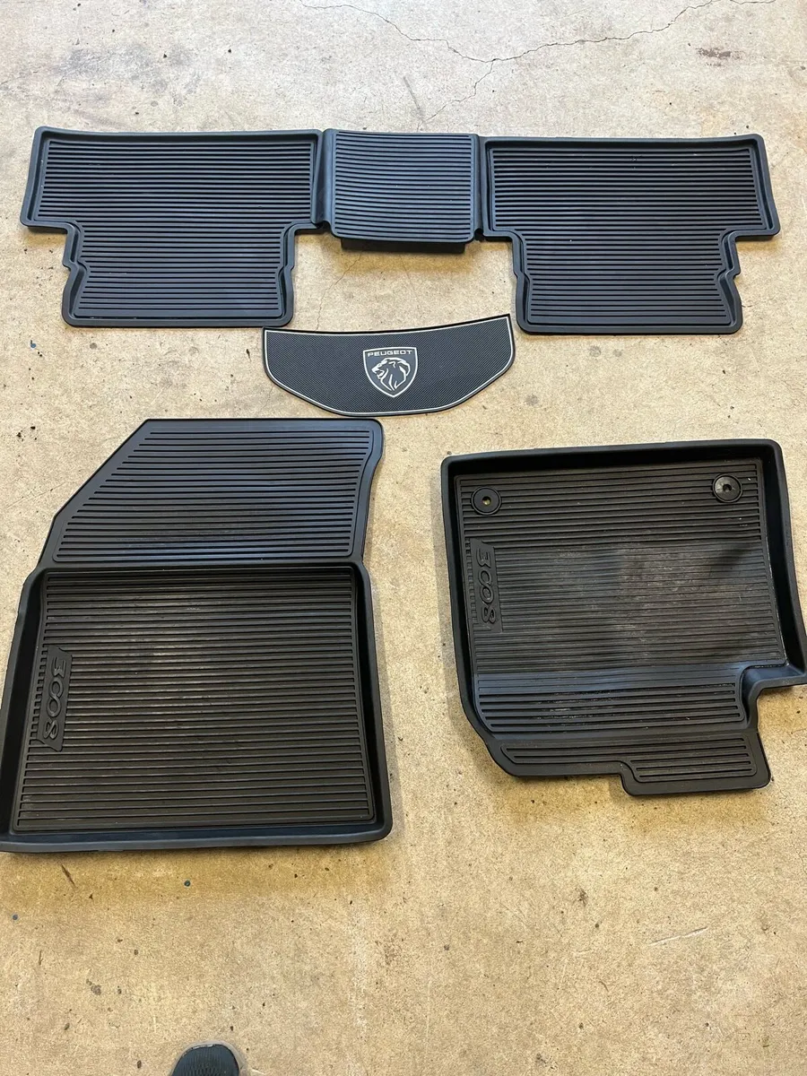 Genuine Peugeot car mats plus one alloy wheel - Image 4
