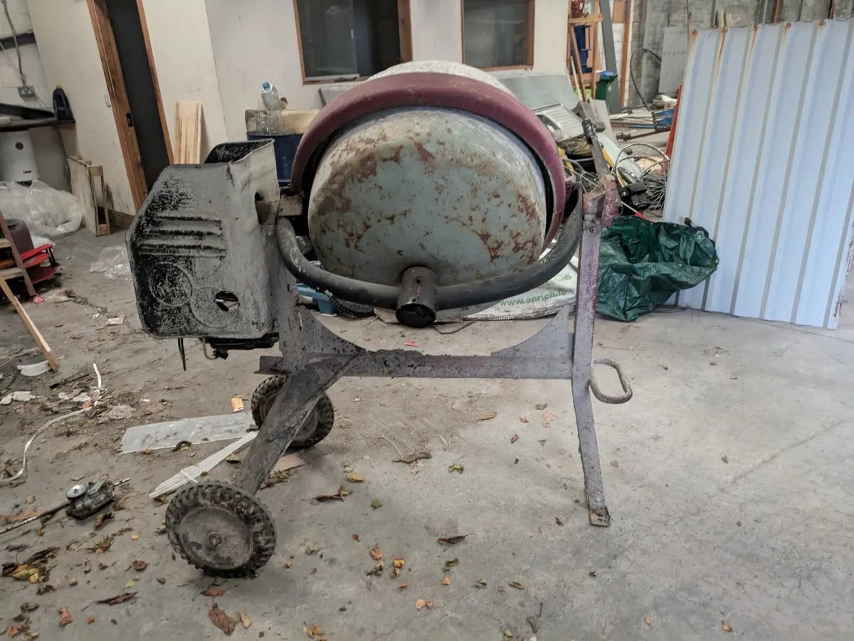 Concrete Mixer Drum Only (No Motor) - Image 3