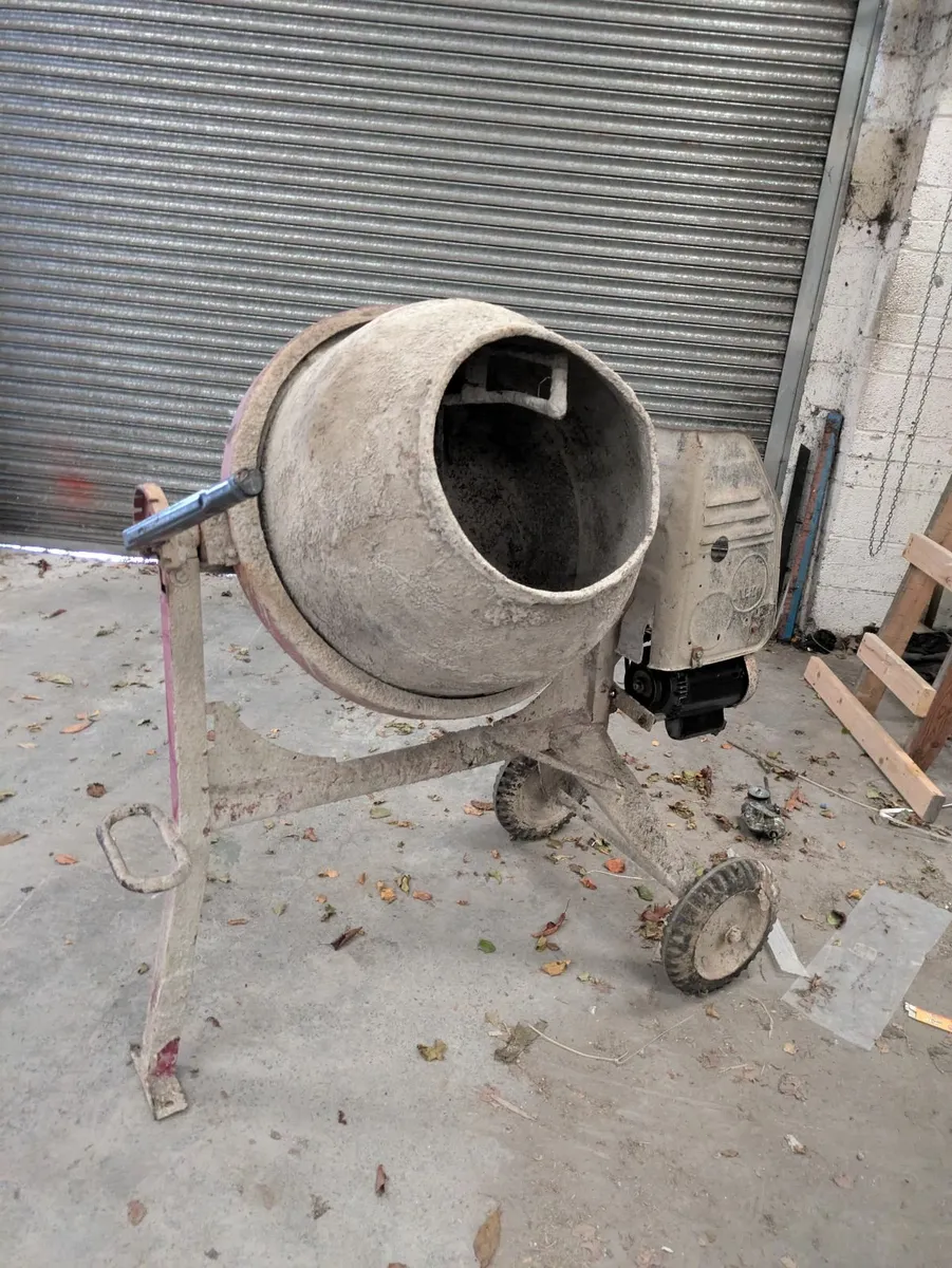 Concrete Mixer Drum Only (No Motor) - Image 1