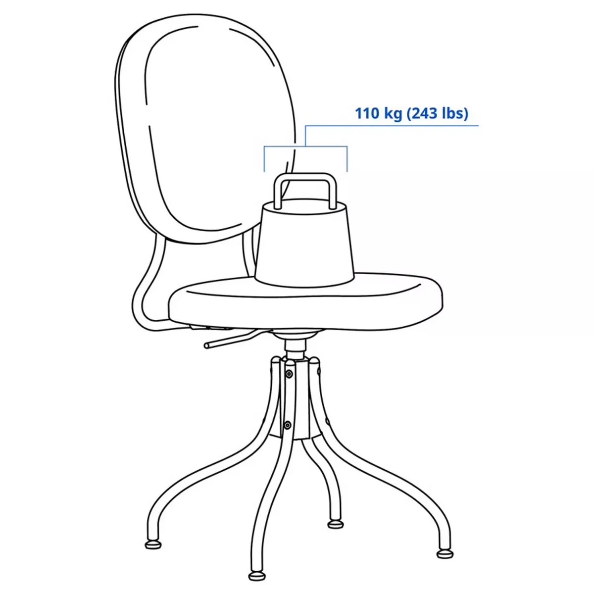 Table and chair for small space - Image 3