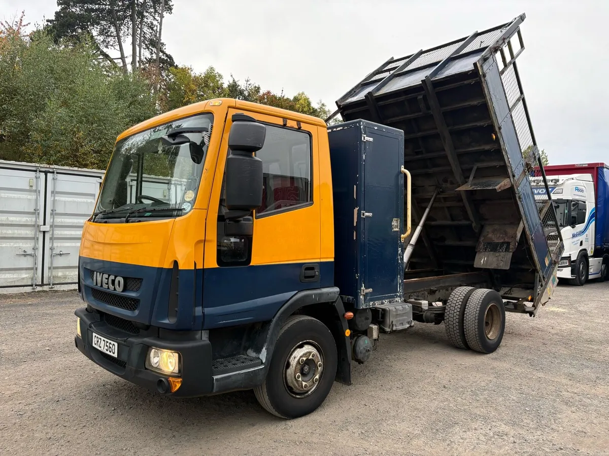 2011 Iveco 75E16 4x2 Dropside Tipper Lorry - Image 1