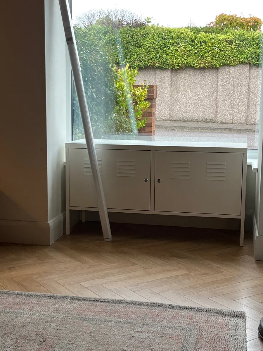 IKEA PS white metal cabinet