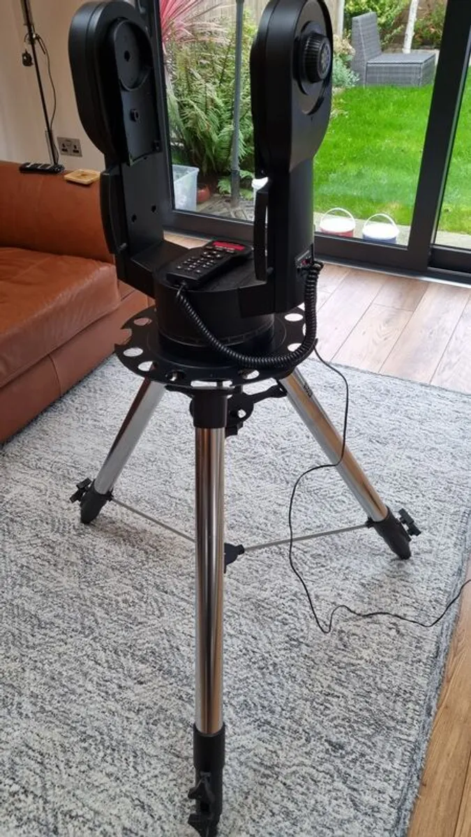 Meade LX90/200 Mount with tripod. - Image 1