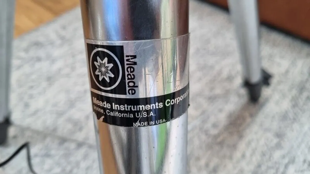 Meade LX90/200 Mount with tripod. - Image 4