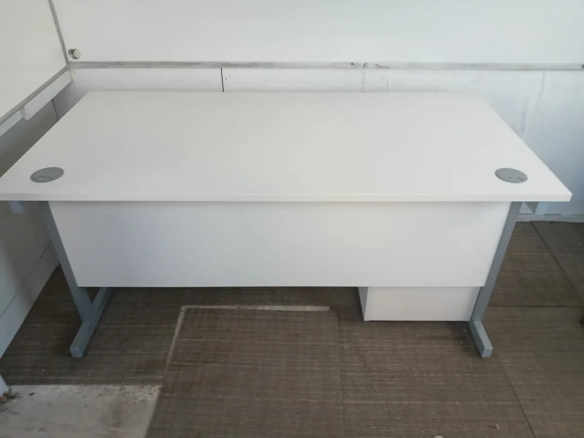 Delivery - Office Desk with Pedestal of Drawers - Image 2