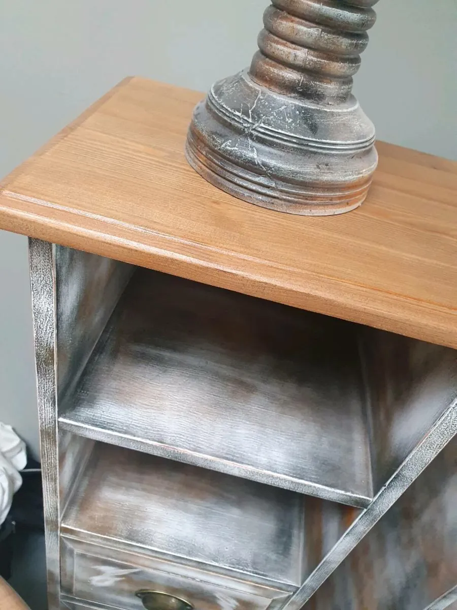 Pair of Solid wood tallboys - Image 3