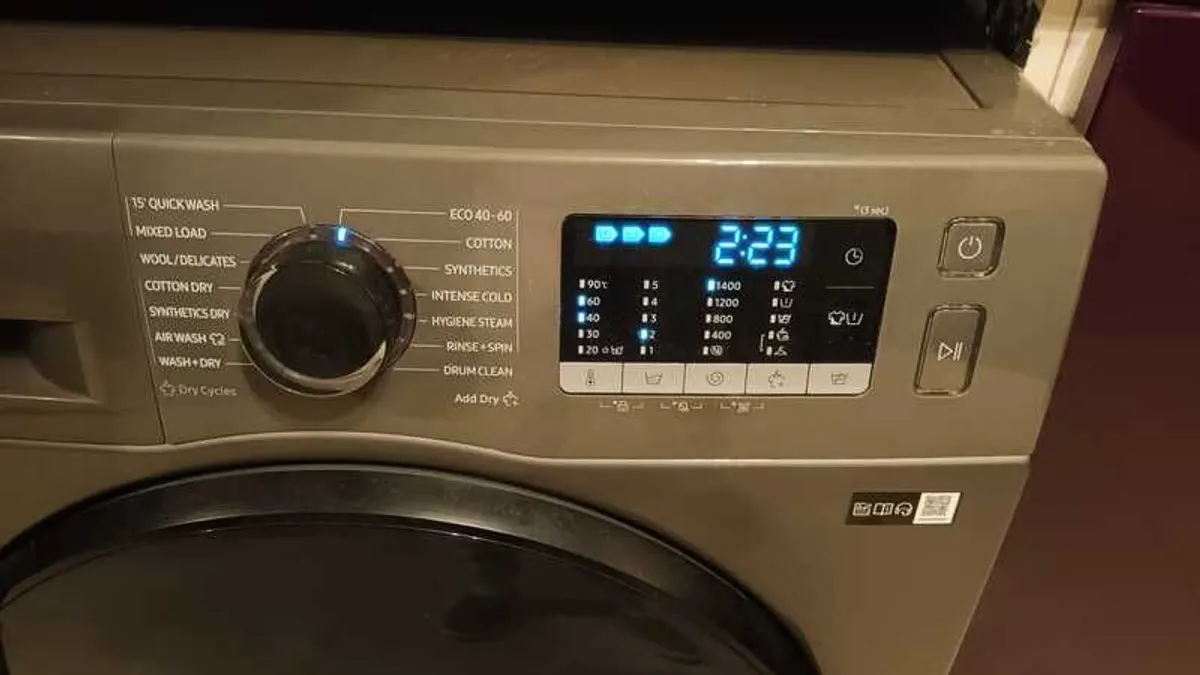 Samsung 8kg washer - 5kg dryer (WD80TA046BX) - Image 2