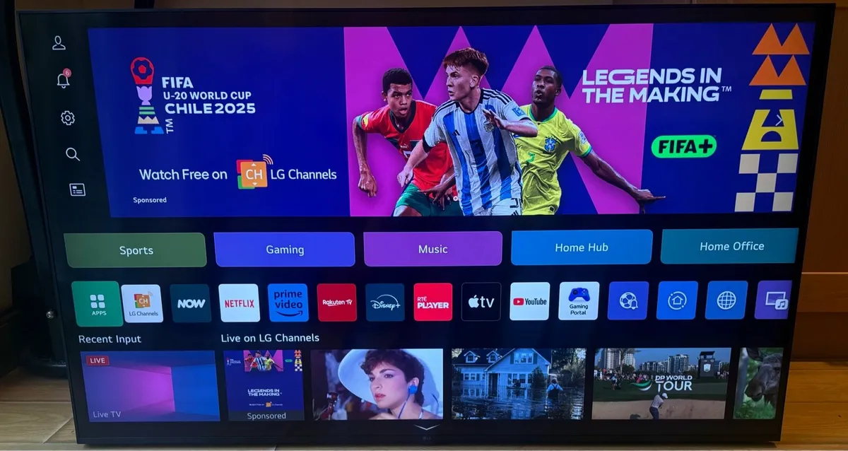 LG 55 Inch 4k UHD Smart TV - Image 1