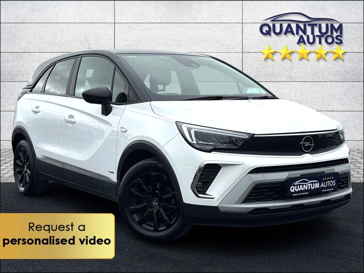 Opel Crossland X 2022 SPORT 1.2 PETROL €78P/W WITH - Image 1