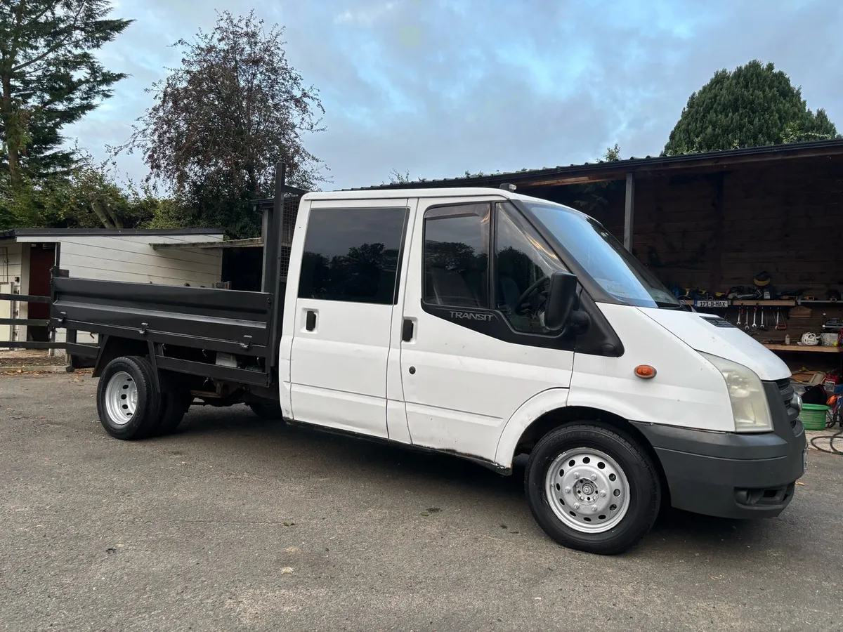 Ford Transit CrewCab Tipper - Image 1