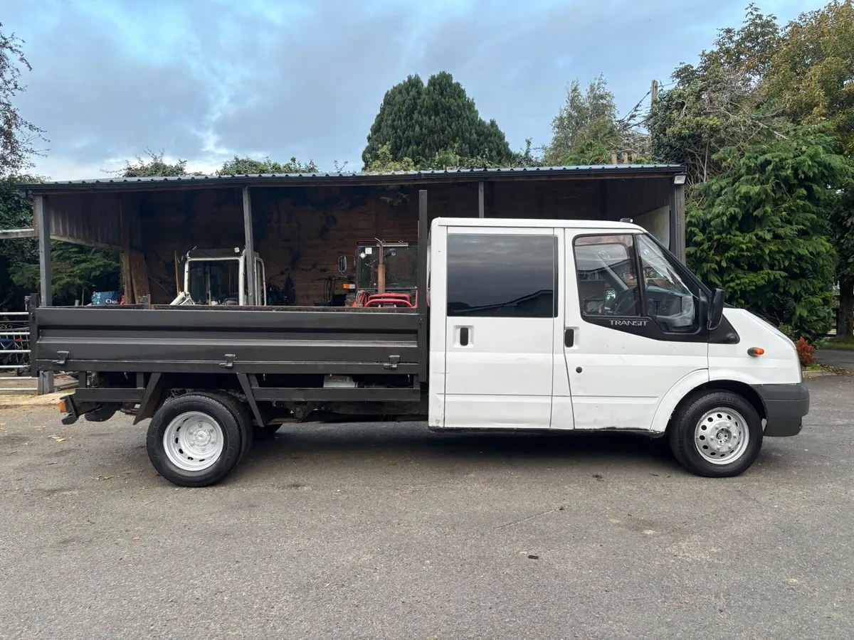 Ford Transit CrewCab Tipper - Image 2