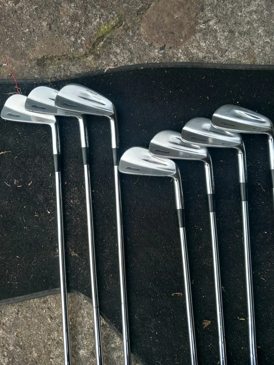 Mizuno mp67 irons - Image 1