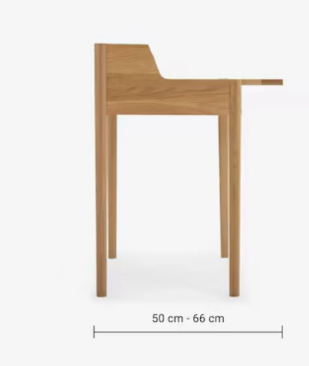 Oak Office Desk - Image 4