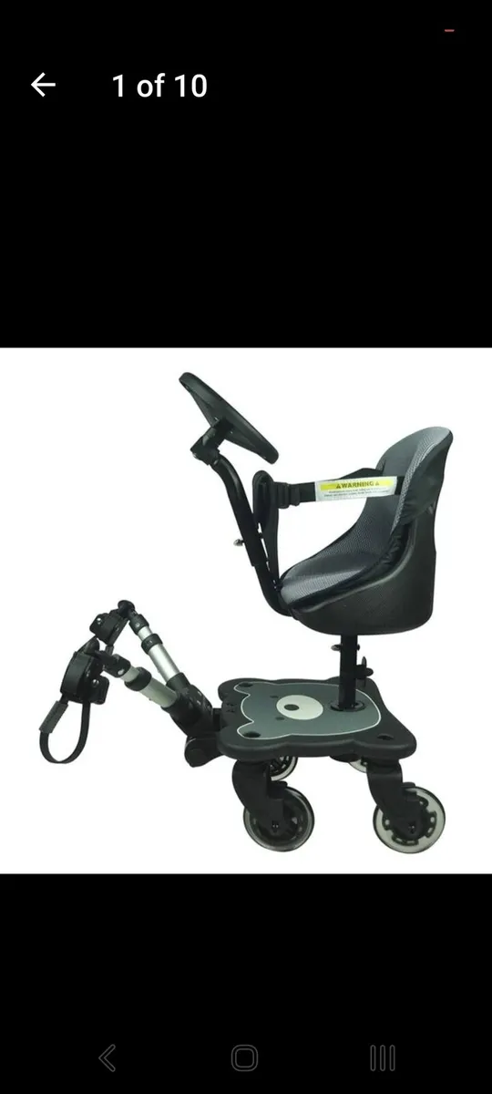 BuggyBoard toddler seat - Image 1