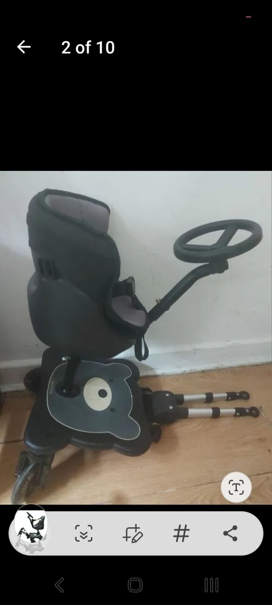 BuggyBoard toddler seat - Image 4