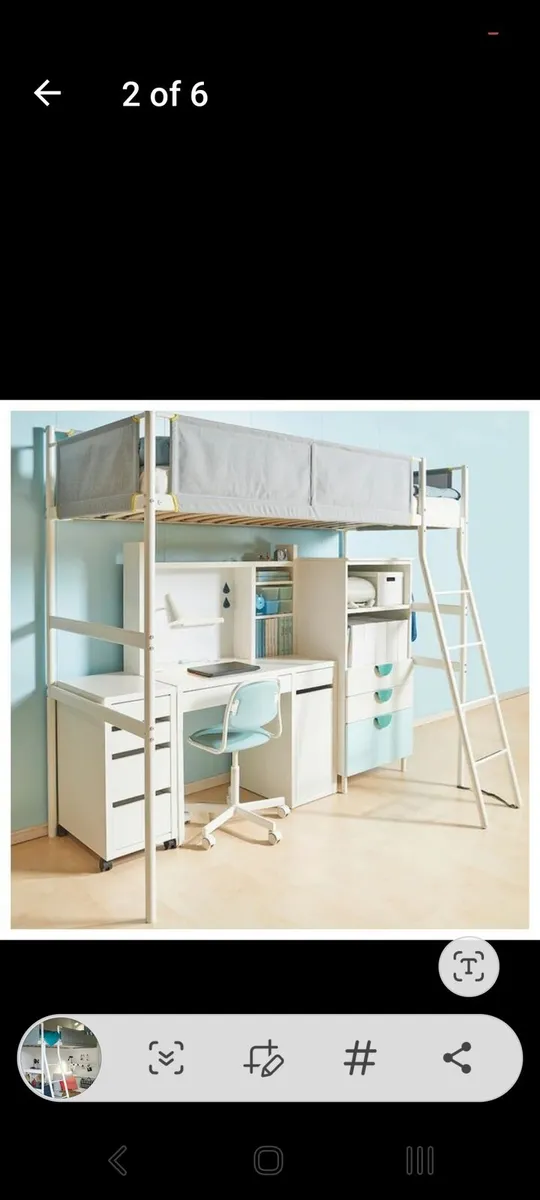 Ikea vitval loft bed - Image 2