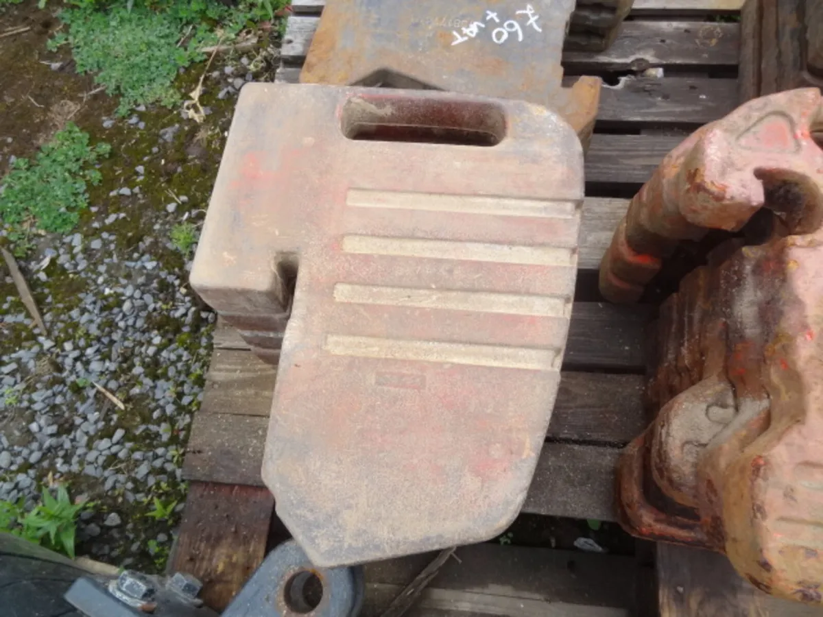 MF Massey Ferguson Tractor Suitcase Weights - Image 1