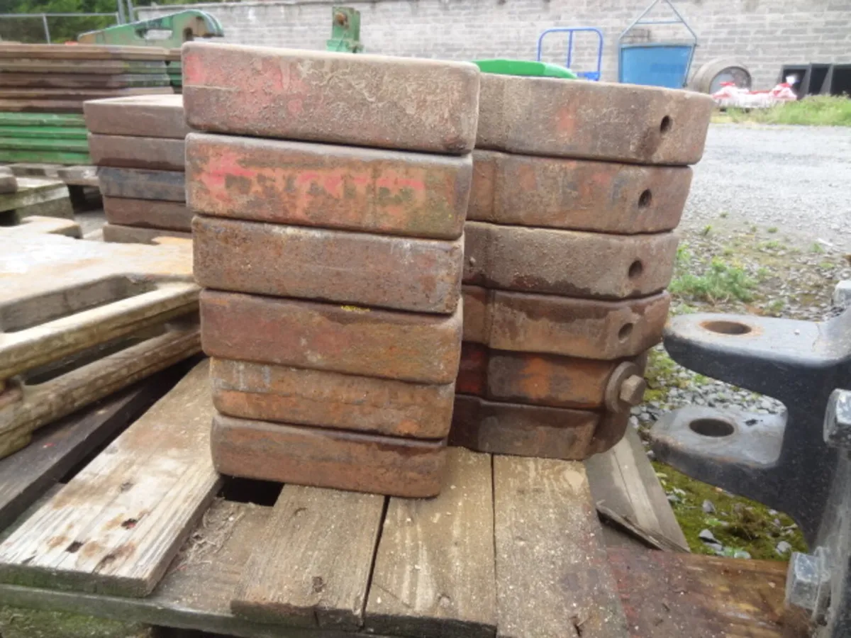 MF Massey Ferguson Tractor Suitcase Weights - Image 4