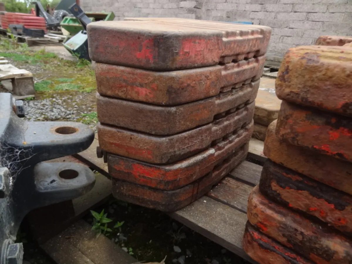 MF Massey Ferguson Tractor Suitcase Weights - Image 2