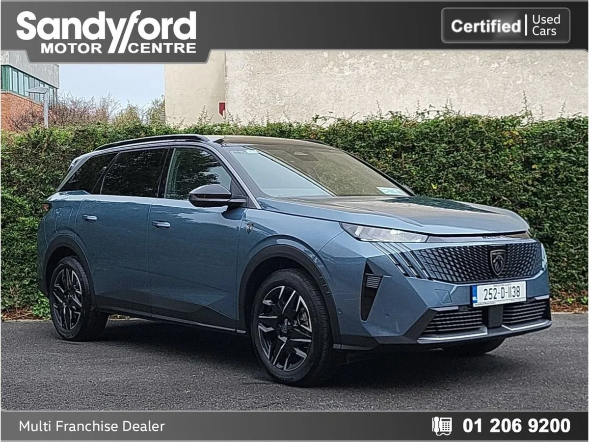 Peugeot 5008 1.2 Hybrid 136bhp E-dcs6 GT - Image 1