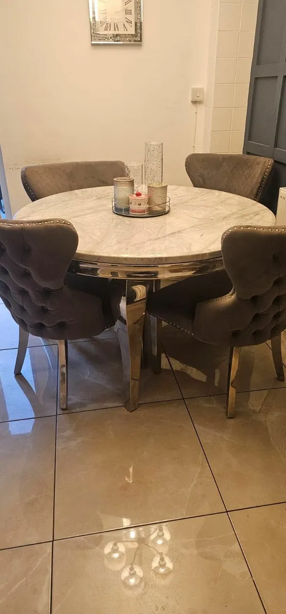 Table and chairs