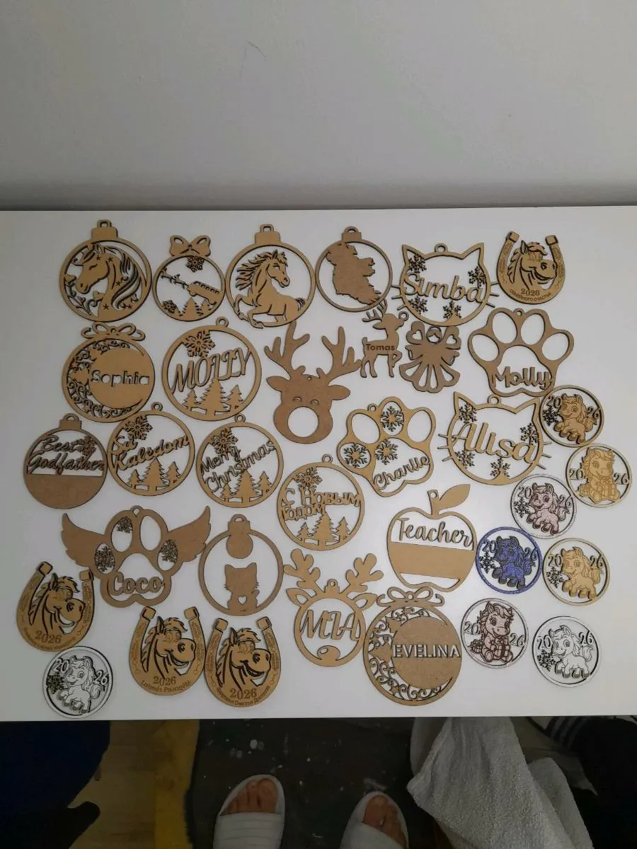 Laser cut&engraving,print on t shirts print on mug - Image 2