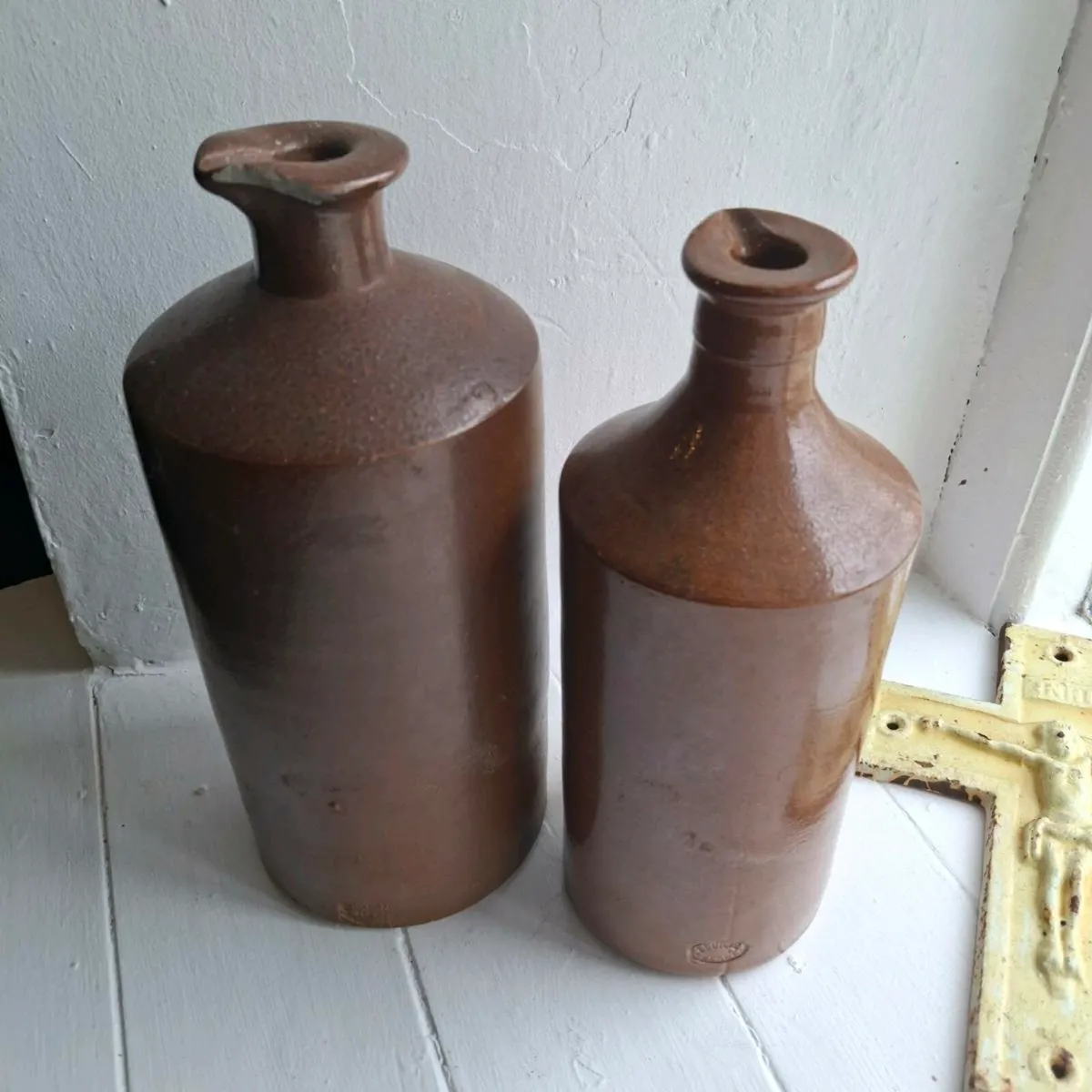 Large Antique Ink Jars - Image 1