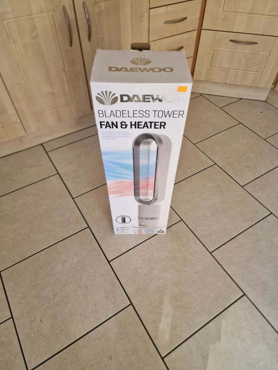 Daewoo Hot and cold oscillating fan - Image 1