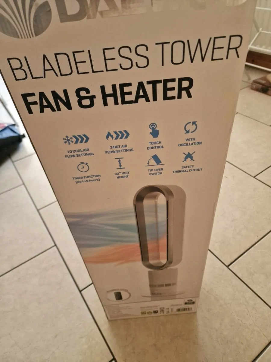 Daewoo Hot and cold oscillating fan - Image 2