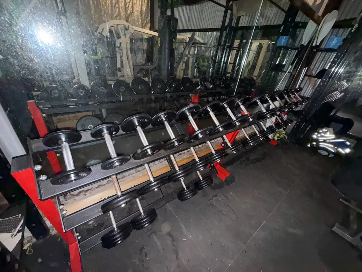 Body Power Pro Style Dumbbells 2.5-37.5kg /w Racks - Image 3