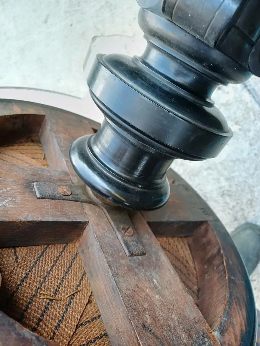 19th Century French Ebonised Piano Stool - Image 3