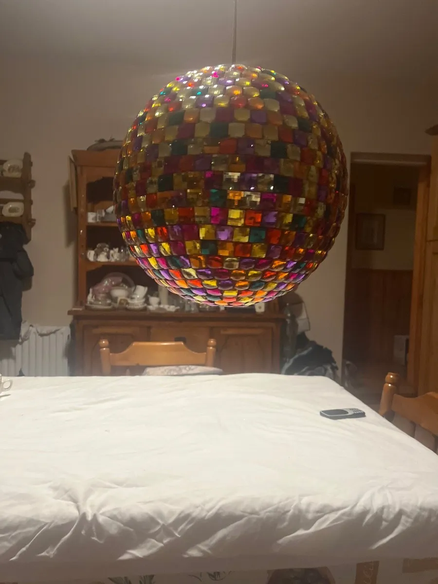 Genuine vintage real disco ball - Image 1