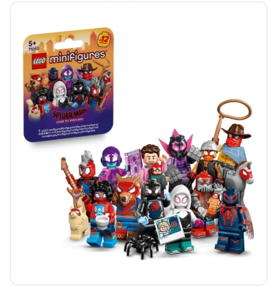 Lego minifigures (Spiderman) x 2 - Image 1