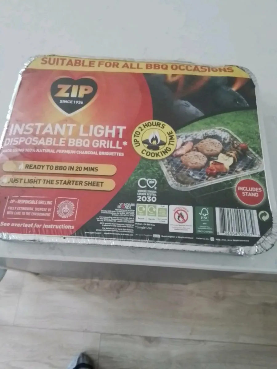 6 disposable bbq tray kits