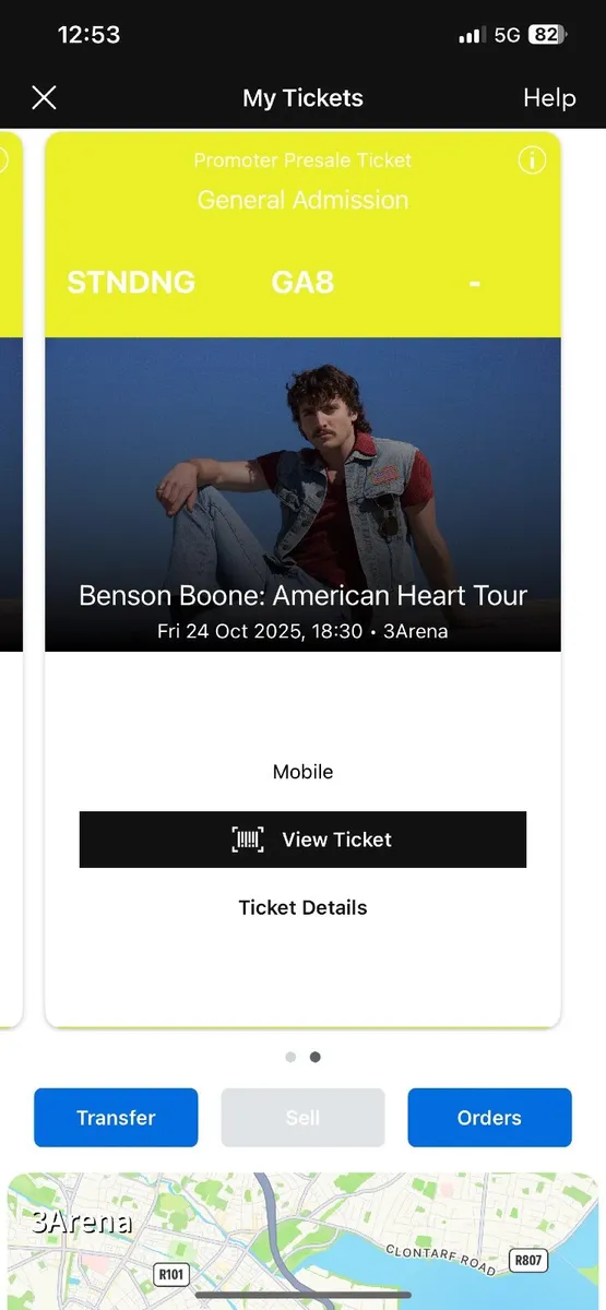 Tickets Benson Boone